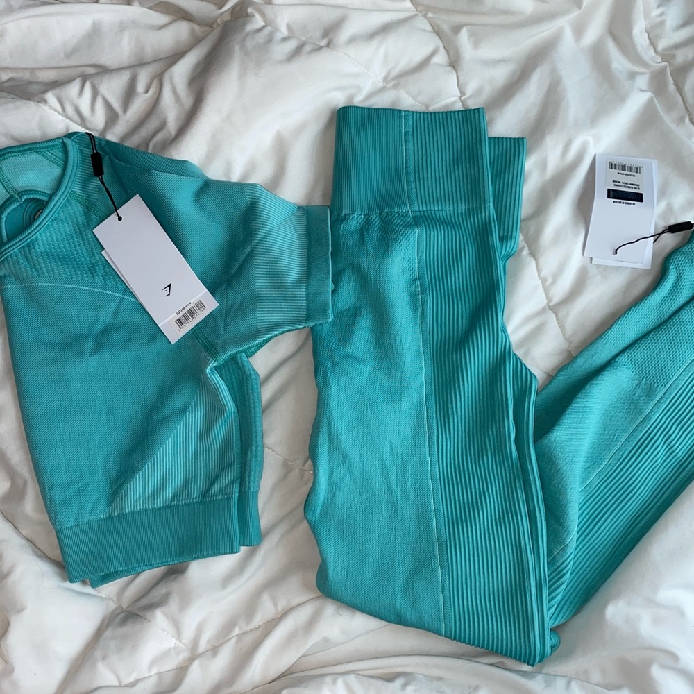 Gymshark ultra seamless set NWT